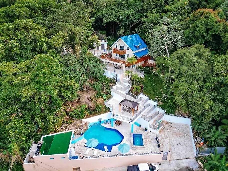 Вилла Casa Alice Cabin House El Yunque Рио-Гранде Пуэрто-Рико
